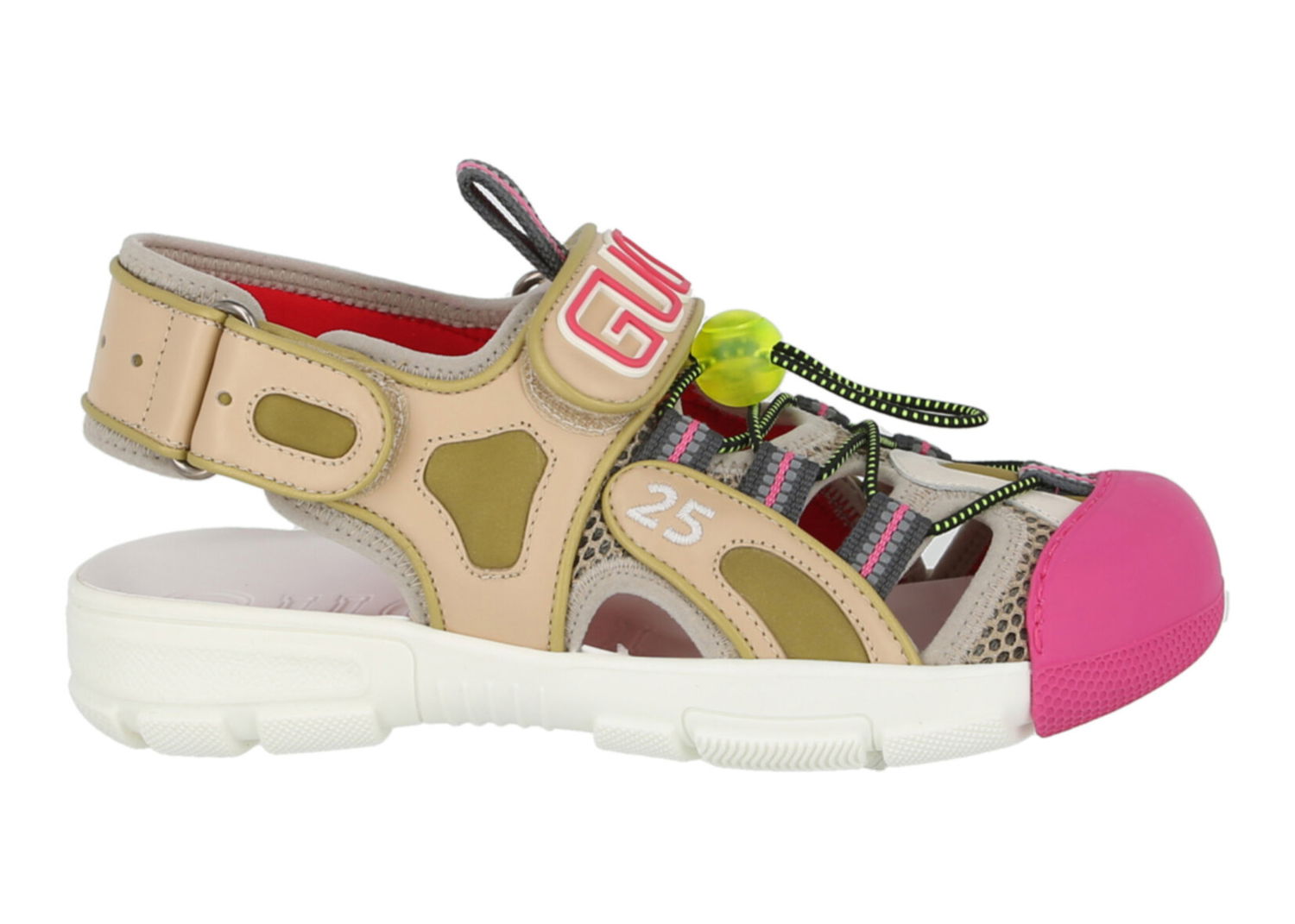 Tenisky a topánky Gucci Tinsel Sport Sandals Crystal Beige (Women's) Rôznofarebný | 570440 98D30 8510, 0