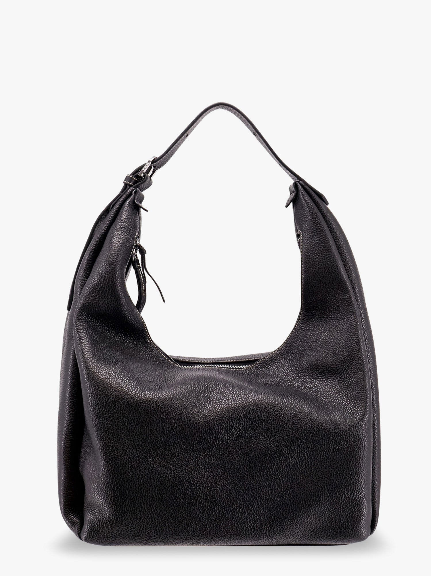 Kabelka TOTEME Toteme Black Leather Shoulder Bag Čierna | 2339106613200, 0