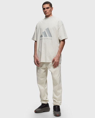 Tričko adidas Performance Basketball Tee UNISEX Biela | IX1968, 4