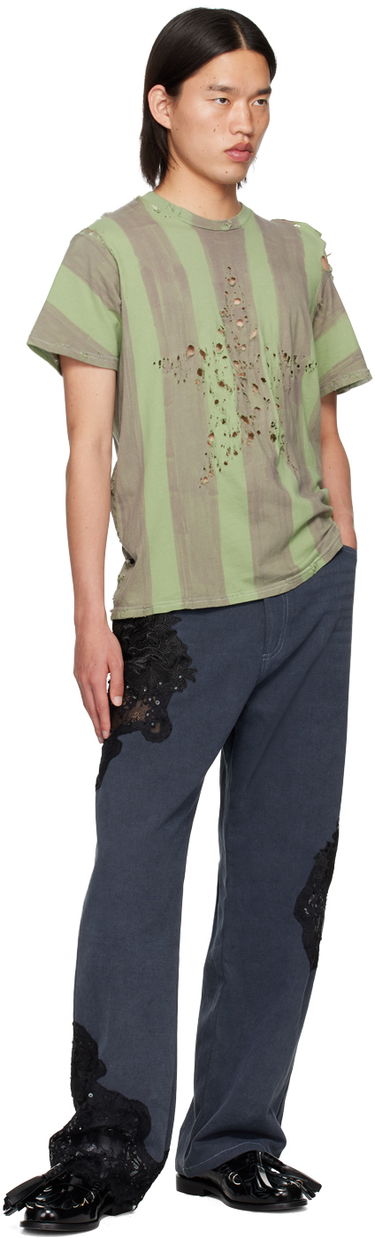 Tričko Collina Strada Collina Strada Remnant Star T-Shirt Zelené | XX3388, 3