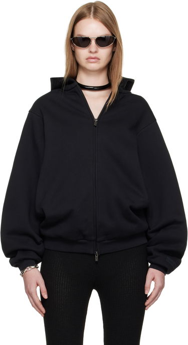 Mikina Fear of God Fear of God ESSENTIALS 90s Fleece Zip-Up Hoodie Čierna | 192SP257440FW, 0