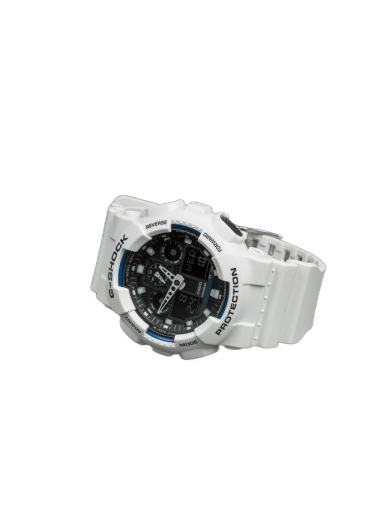 Hodinky CASIO G-Shock Biela | GA 100B-7A