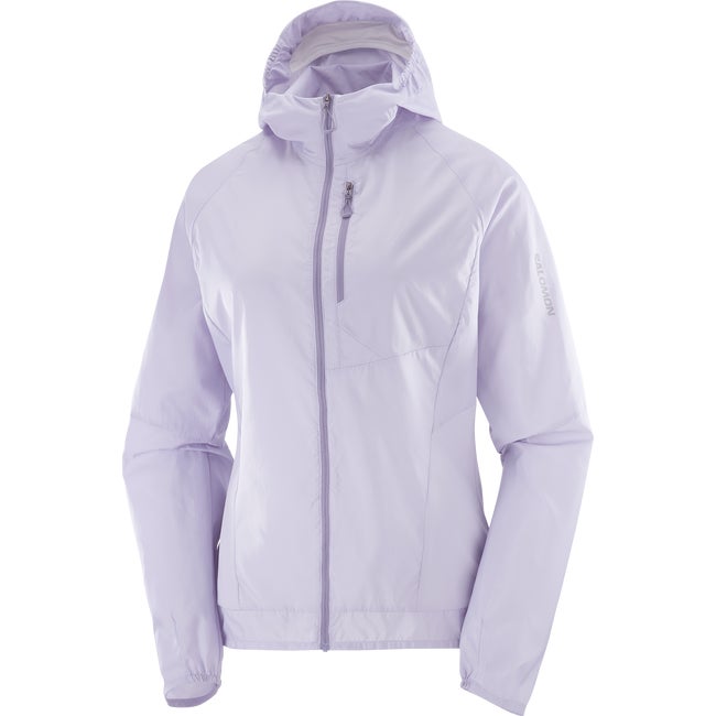 Vetrovka Salomon Bonatti Cross Wind Jacket Fialová | LC2417600, 1