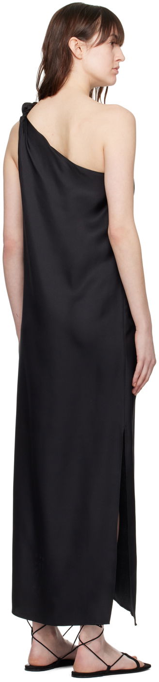 Šaty Loulou de Saison Loulou de Saison Adela One-Shoulder Maxi Dress Čierna | ADELA, 2