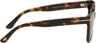 Slnečné okuliare Tom Ford Tom Ford Haylay Polarized Sunglasses Hnedá | FT1216_5352H, 1