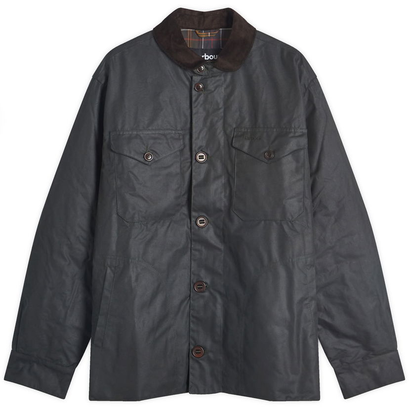 Bunda Barbour Wax Deck Jacket Sage Zelené | MWX2334SG51