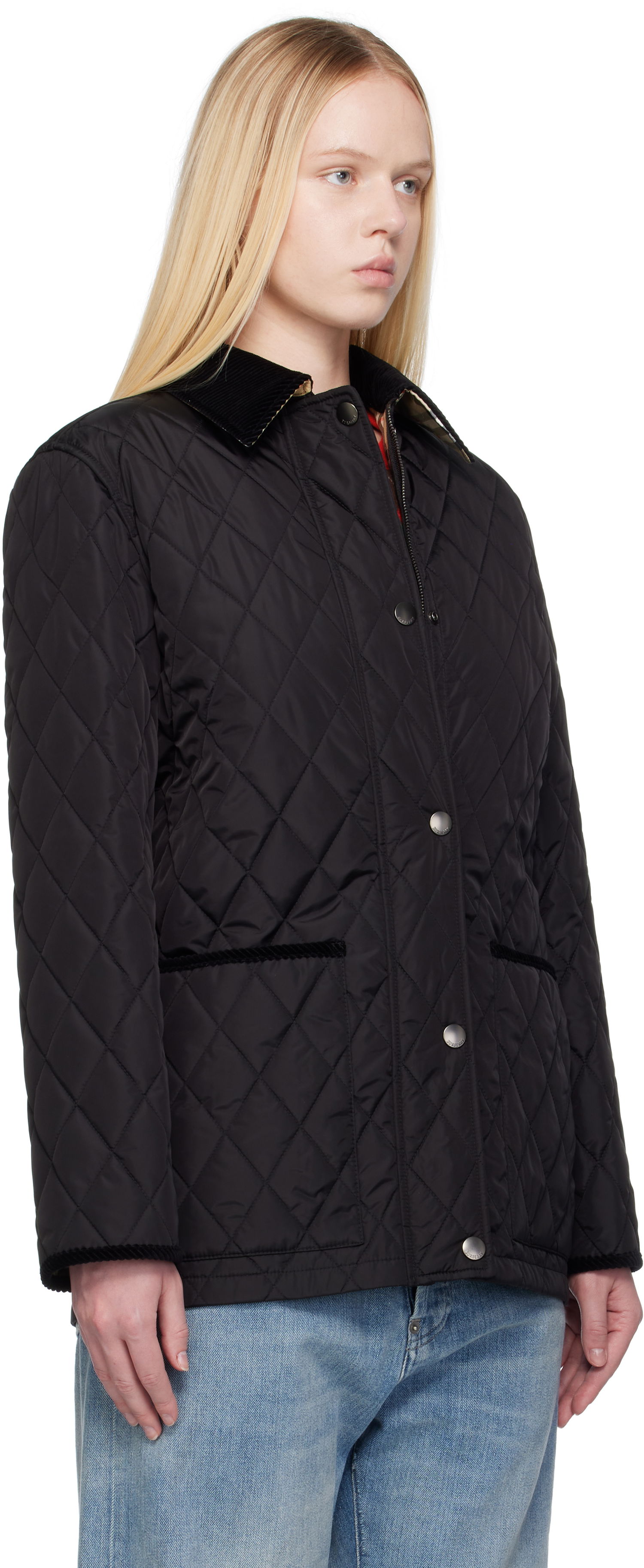 Bunda Burberry Burberry Broadway Quilted Jacket Čierna | 8113824, 1