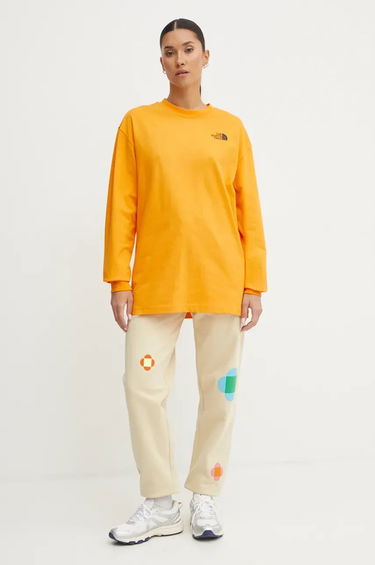 Tepláky The North Face Yinka Ilori x Floral Print Sweatpants Béžová | NF0A8AQ23X41, 2