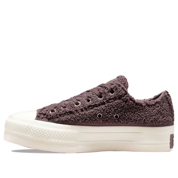 Tenisky a topánky Converse Chuck Taylor All Star Platform Low Cozy Hnedá | 572201C, 0