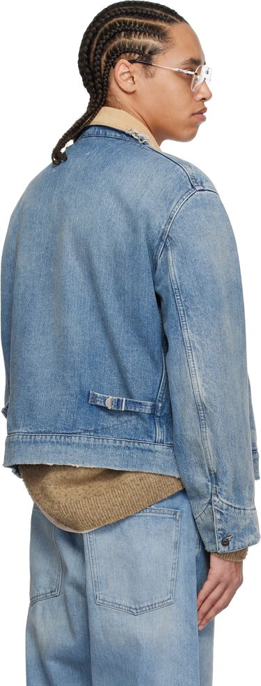Bunda Maison Margiela Maison Margiela Sports Denim Jacket Modrá | S50AM0636 S30383, 2