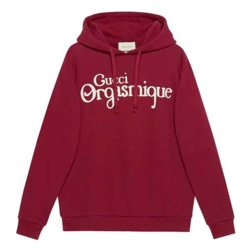 Mikina Gucci Gucci Orgasmique Hoodie Červená | 623244-XJCK0-6960