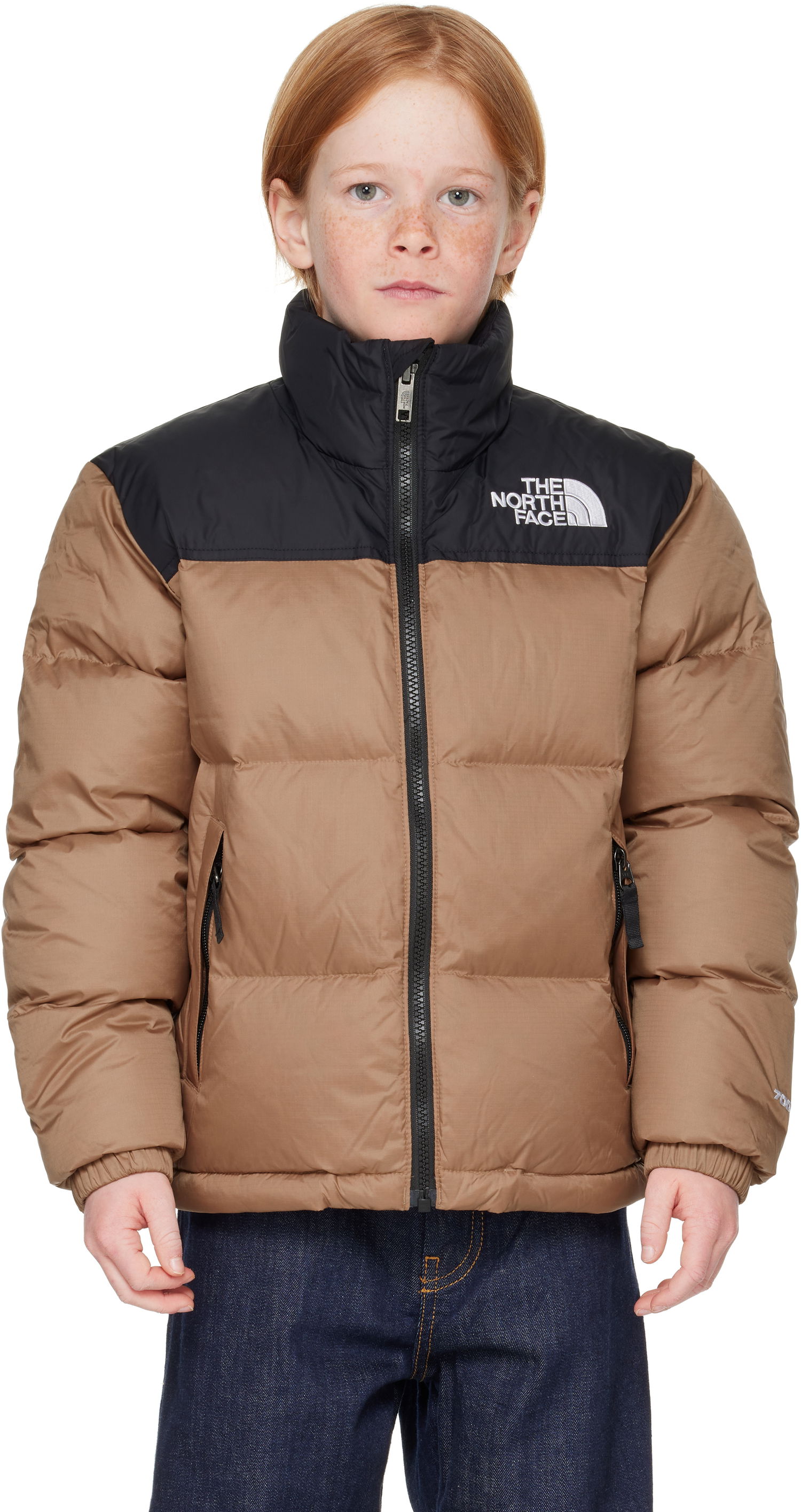 Prešívaná bunda The North Face Kids' 1996 Retro Nuptse Down Jacket Hnedá | NF0A8A4C, 0