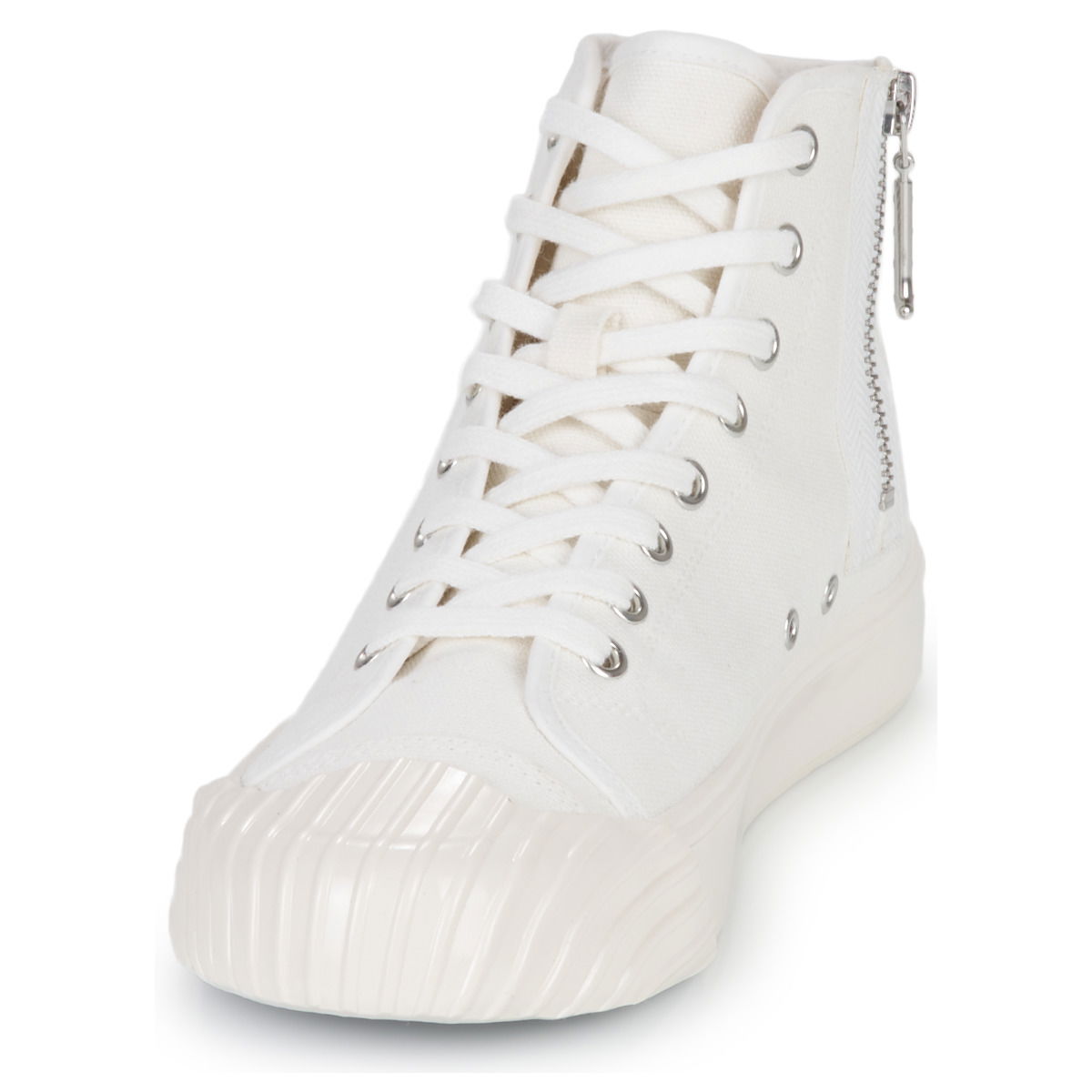 School Tiger High Top "White"