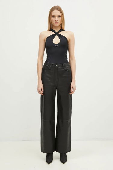 Body Coperni x Puma Cold Shoulder Women's Top Čierna | 626690, 4