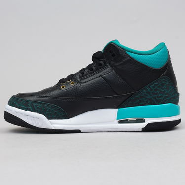 Tenisky a topánky Jordan Air Jordan 3 Retro ''Rio Teal'' GS Čierna | 441140-018, 0