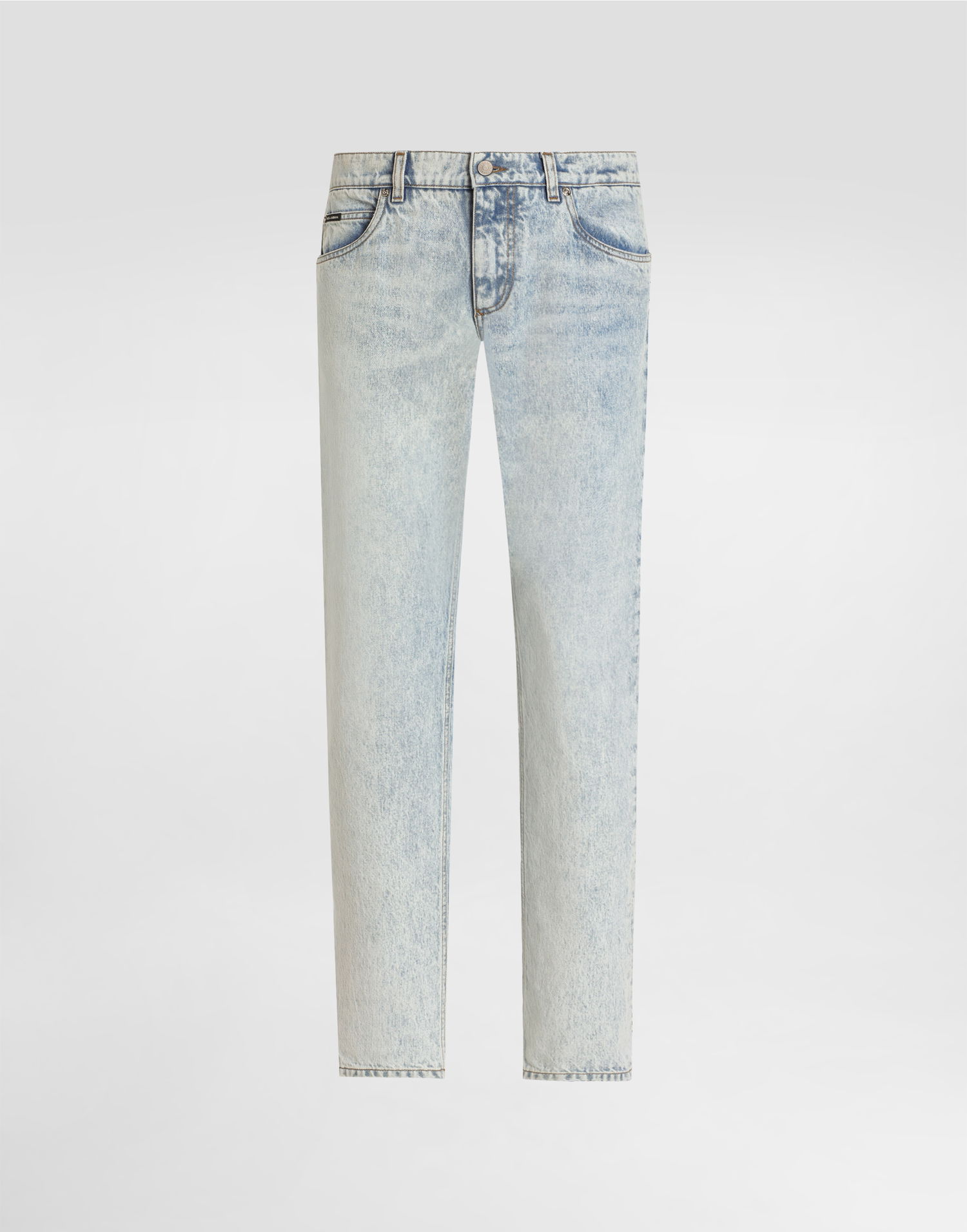 Džínsy Dolce & Gabbana Dolce & Gabbana Regular Fit Cotton Jeans With Tag Modrá | GYJCCDG8MU1S9001, 0