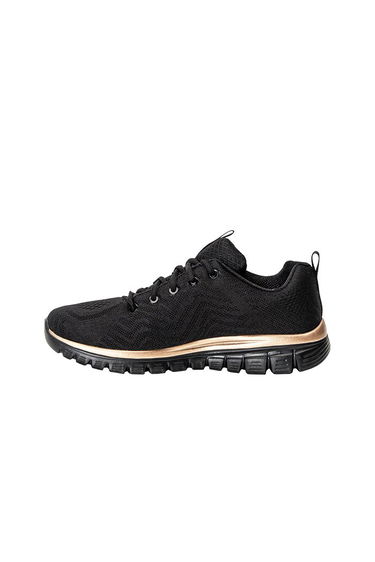 Tenisky a topánky Skechers Get Connected W Čierna | 12615-BKRG, 1