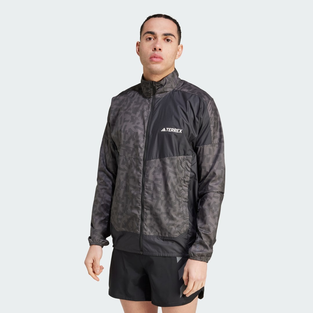 Bunda adidas Performance adidas TERREX Terrex Trail Running Čierna | IN6726, 0