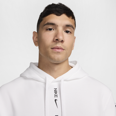Mikina Nike Fleece Pullover Hoodie Biela | HJ3988-100, 3