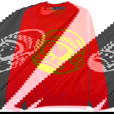 Sveter BILLIONAIRE BOYS CLUB Astro Crewneck Červená | B23422-RED, 0