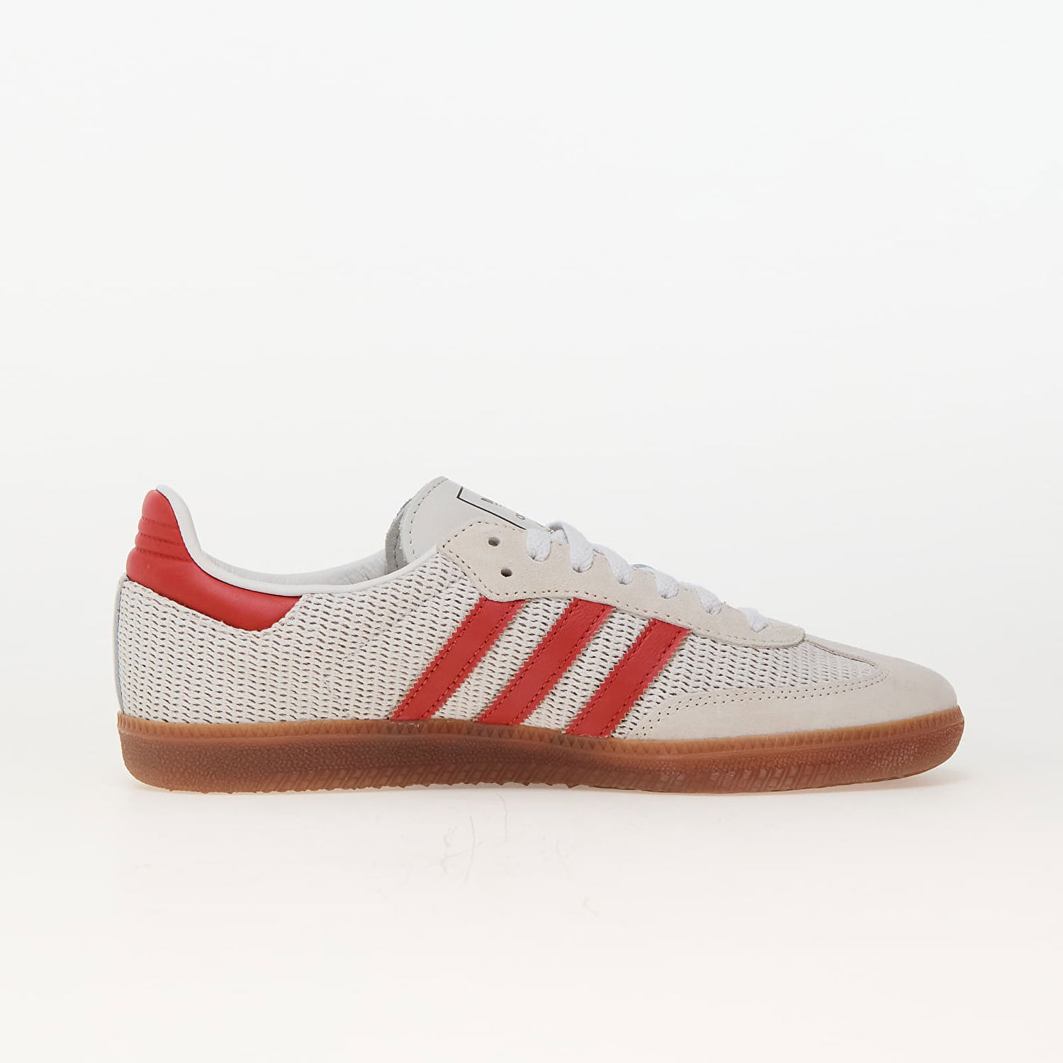 Tenisky a topánky adidas Originals Samba OG Crystal White Preloved Red Biela | IG1380, 1