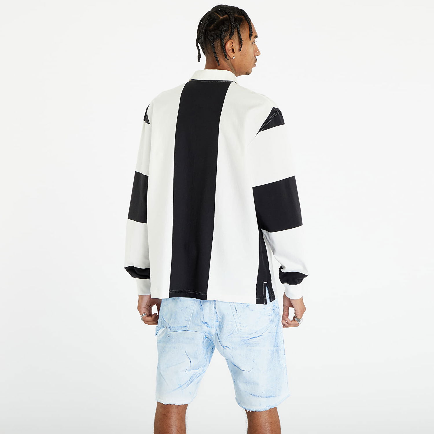 Tričko adidas Performance Hack Rugby Long Biela | HZ0708, 1