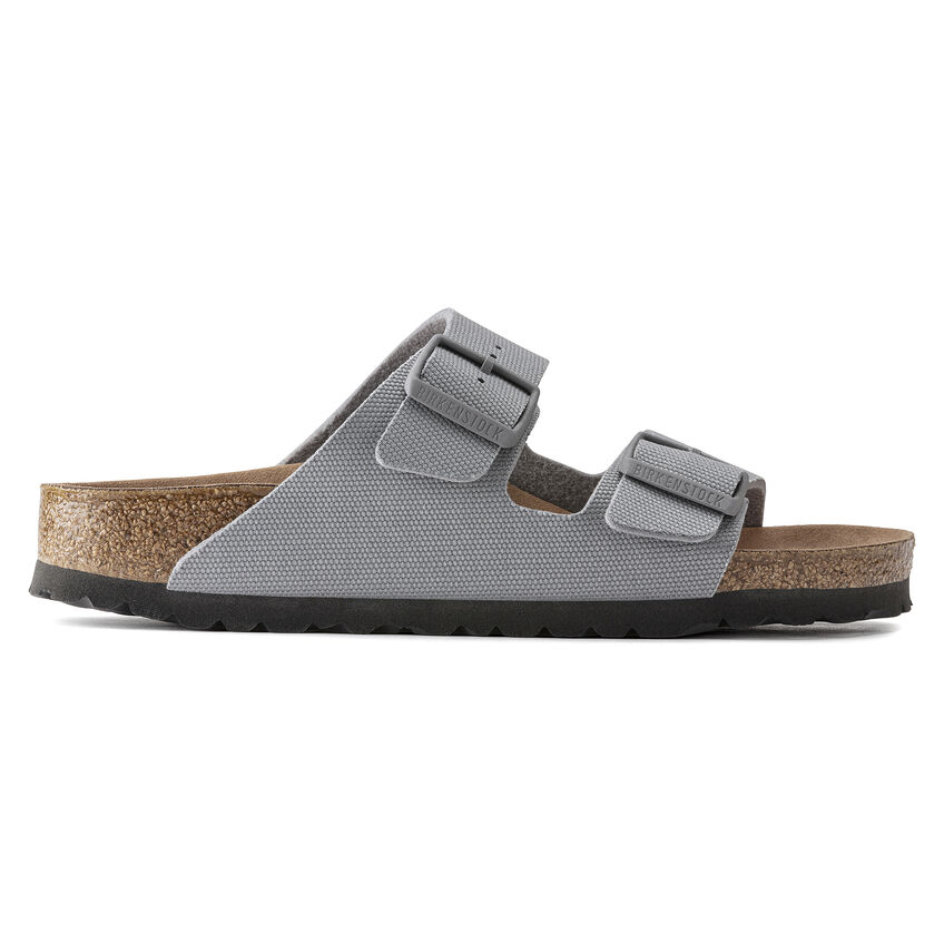 Tenisky a topánky Birkenstock Birkenstock Arizona Tex Canvas, Stone Coin Šedá | 1023015, 0