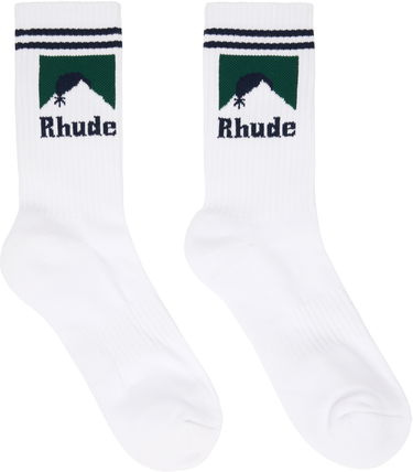 Ponožky Rhude Rhude Moonlight Socks Biela | RHPS25SO04117, 0