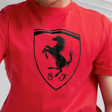 Tričko Puma Race Tonal Big Shield Tee Červená | 620951-02, 2
