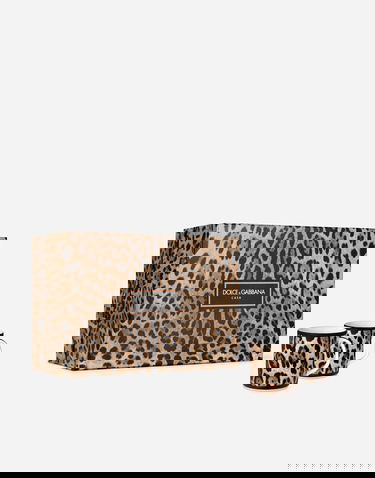 Home decor Dolce & Gabbana Leopard Print Gift Box With 2 Porcelain Mugs Rôznofarebný | TC0S25TCA71UL003, 0
