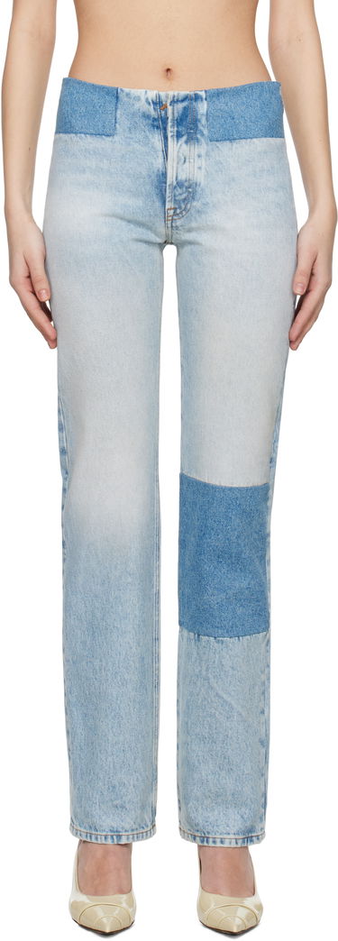 Džínsy Maison Margiela MM6 Maison Margiela Patchwork Jeans Modrá | S62LB0187 M30018, 0