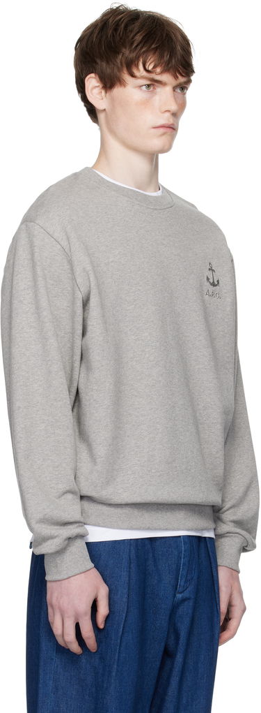 Mikina A.P.C. A.P.C. James Sweatshirt Navy | COHBY-H27983, 4