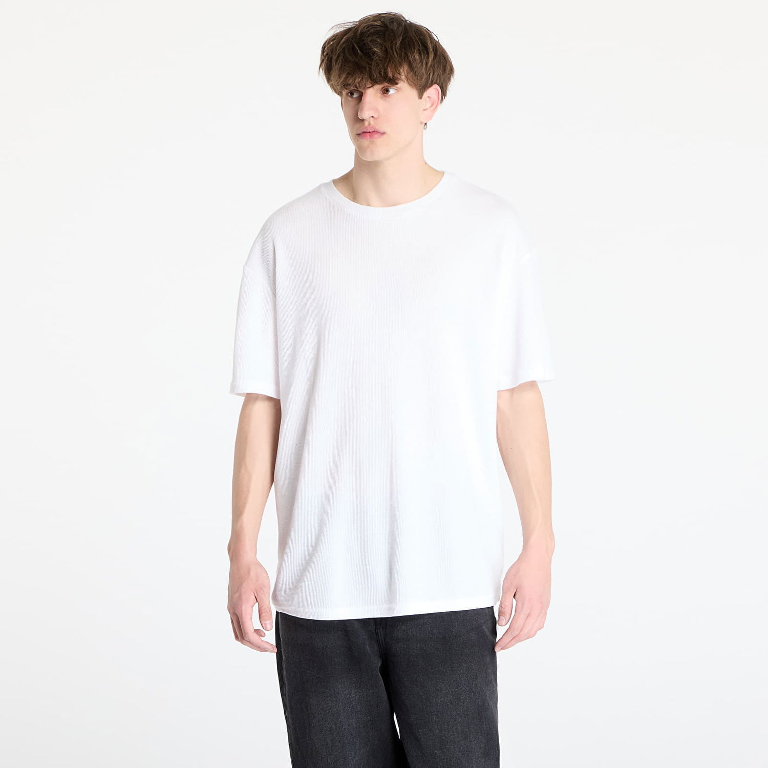 Tričko Urban Classics Urban Classics Waffle Tee Biela | TB6676-00220, 0