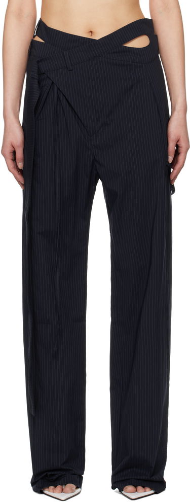 Nohavice Ottolinger Ottolinger Signature Wrap Suit Trousers Čierna | 12320152301, 0