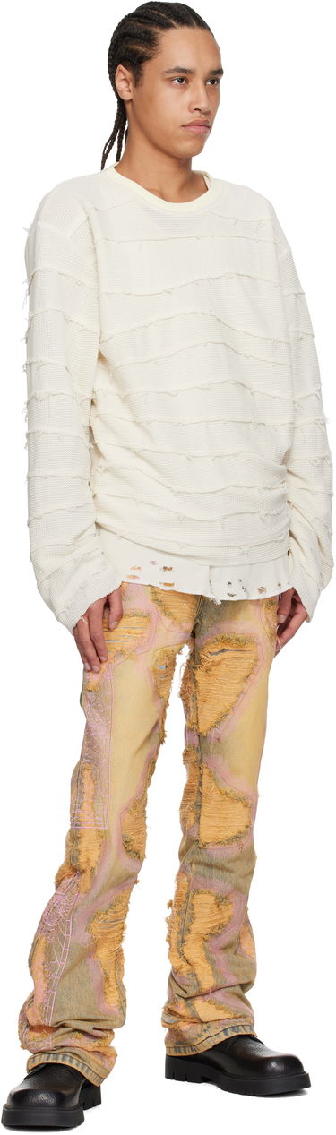 Sveter Who Decides War Who Decides War Wavelength Thermal T-Shirt Biela | 1110530019SS25, 3