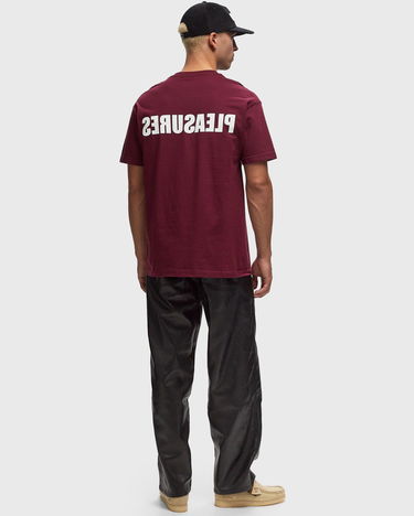 Tričko Pleasures Short Sleeves Security T-Shirt Vínová | P24F069-BURGUNDY, 1