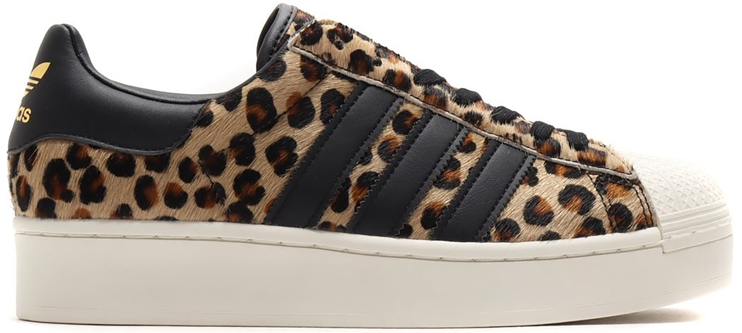 Tenisky a topánky adidas Originals Superstar Bold Leopard Print W Hnedá | FZ5264, 0