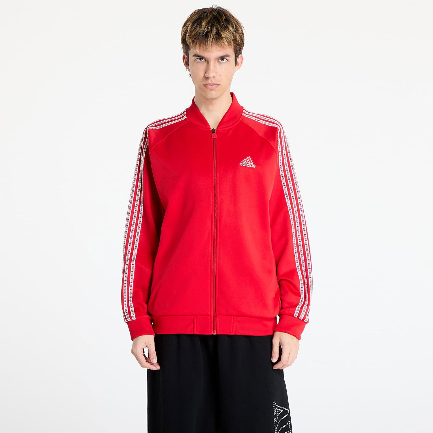 Bomber bunda adidas Originals Track Top Červená | JD5380, 0