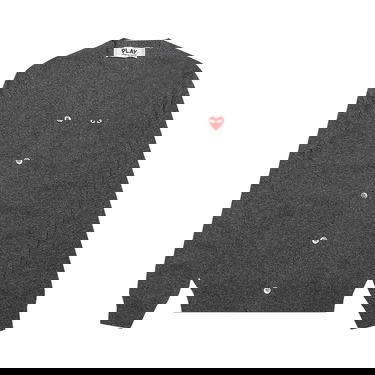 Sveter Comme des Garçons PLAY Knit Cardigan Šedá | AZ N008 051 3, 1
