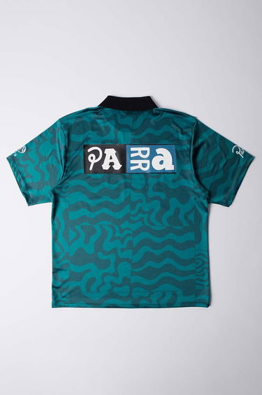 Polo tričko By Parra Polo Shirt With Print Zelené | 52102, 2