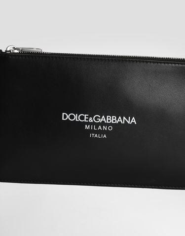 Kabelka Dolce & Gabbana Calfskin Toiletry Bag Čierna | BP3343A6E4880999, 3