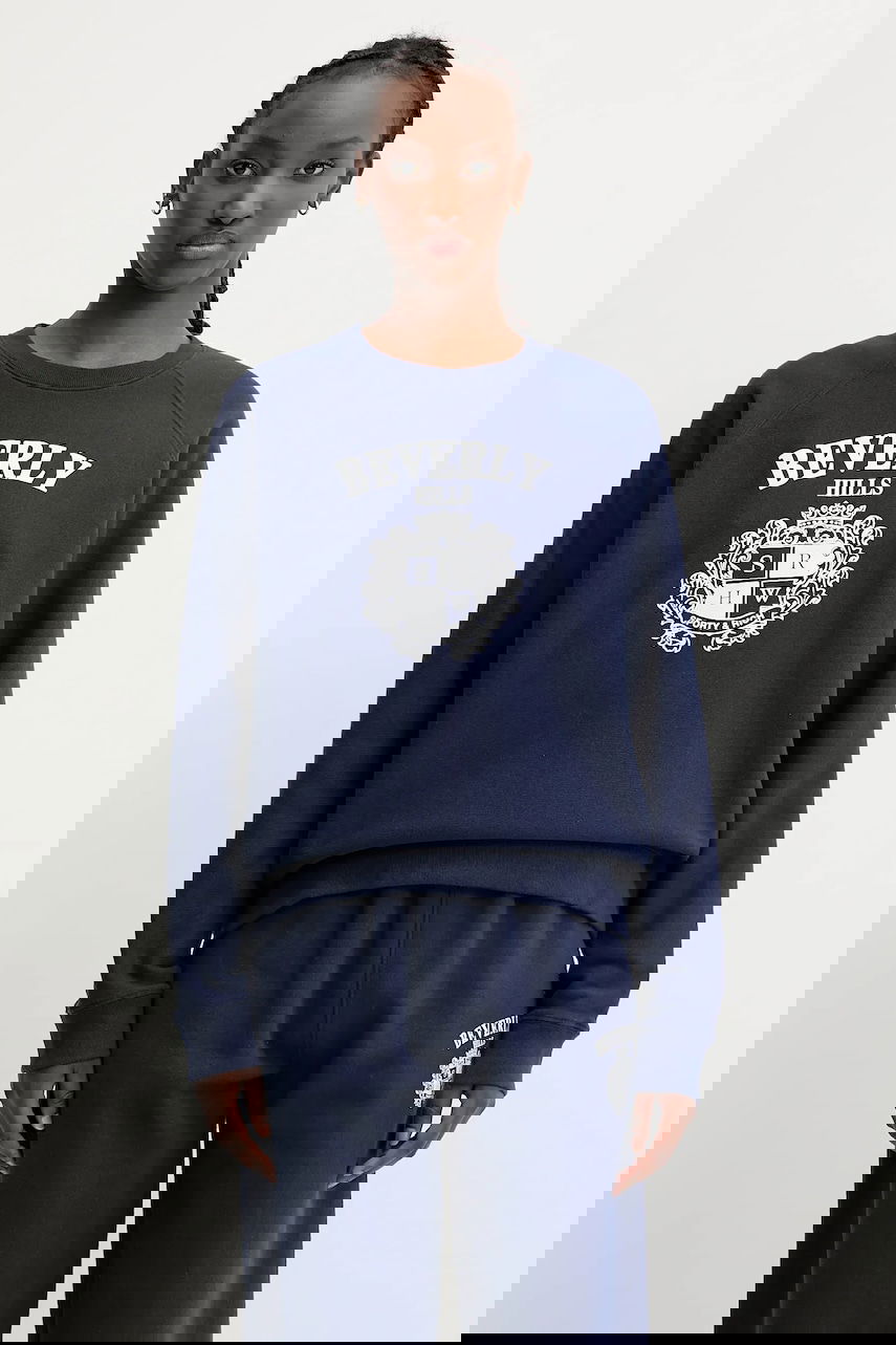 Mikina Sporty & Rich Sporty & Rich BH Crest Sweatshirt Navy | ST082626256BL106, 1