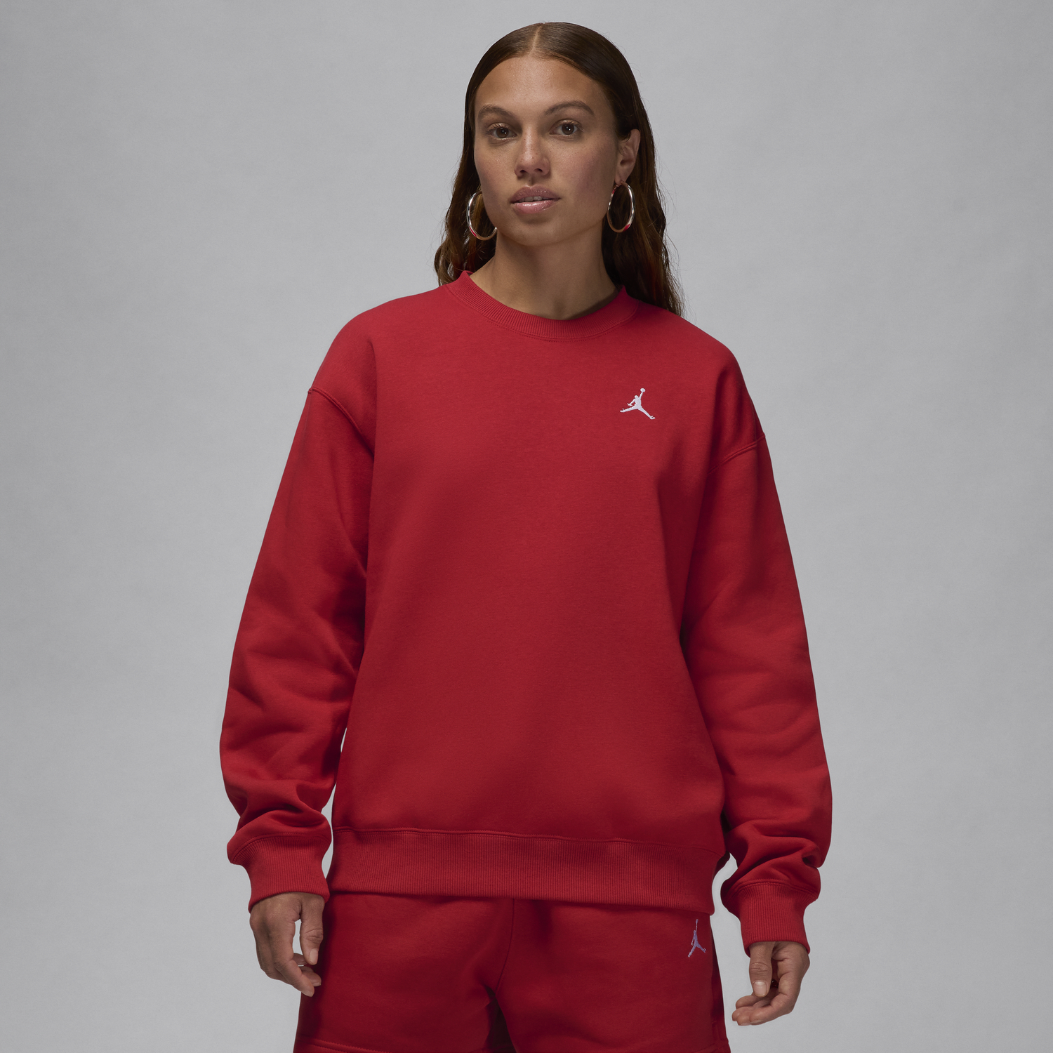 Mikina Jordan Jordan Brooklyn Fleece Červená | FV7074-687, 0