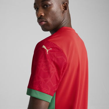 Tričko Puma Morocco 2025 Home Jersey Červená | 777696_01, 4