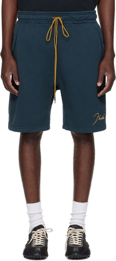 Šortky Rhude Rhude Classique Sweat Shorts Navy | RHPF25SH01012, 0