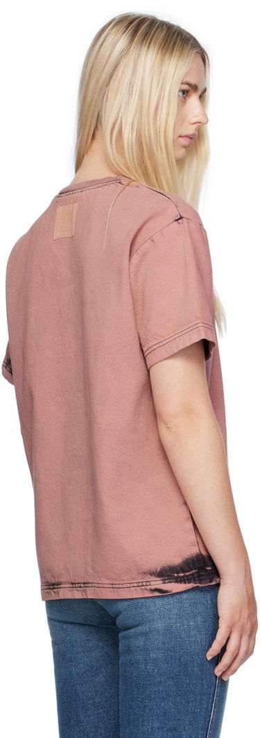 Tričko Moschino Bleached T-Shirt Ružová | 242K10212, 2