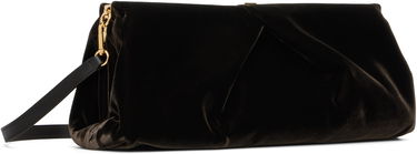 Kabelka Dries Van Noten Dries Van Noten Velvet Clutch Čierna | 252-011518-653, 2