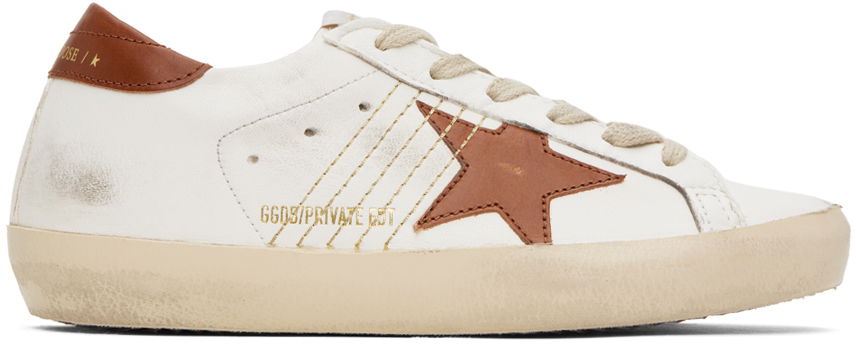 Tenisky a topánky Golden Goose Golden Goose Super-Star SSENSE Exclusive Béžová | GWF00101.F005551.10607, 0