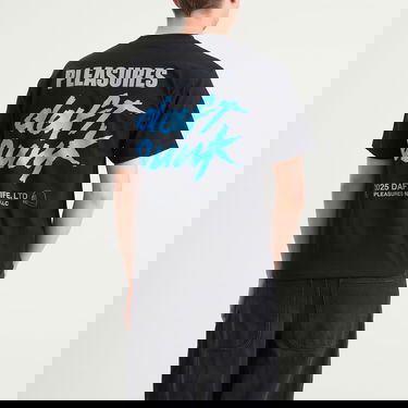 Tričko Pleasures Pleasures Duo T-Shirt, Size Small Čierna | P25DP016-BLK, 3