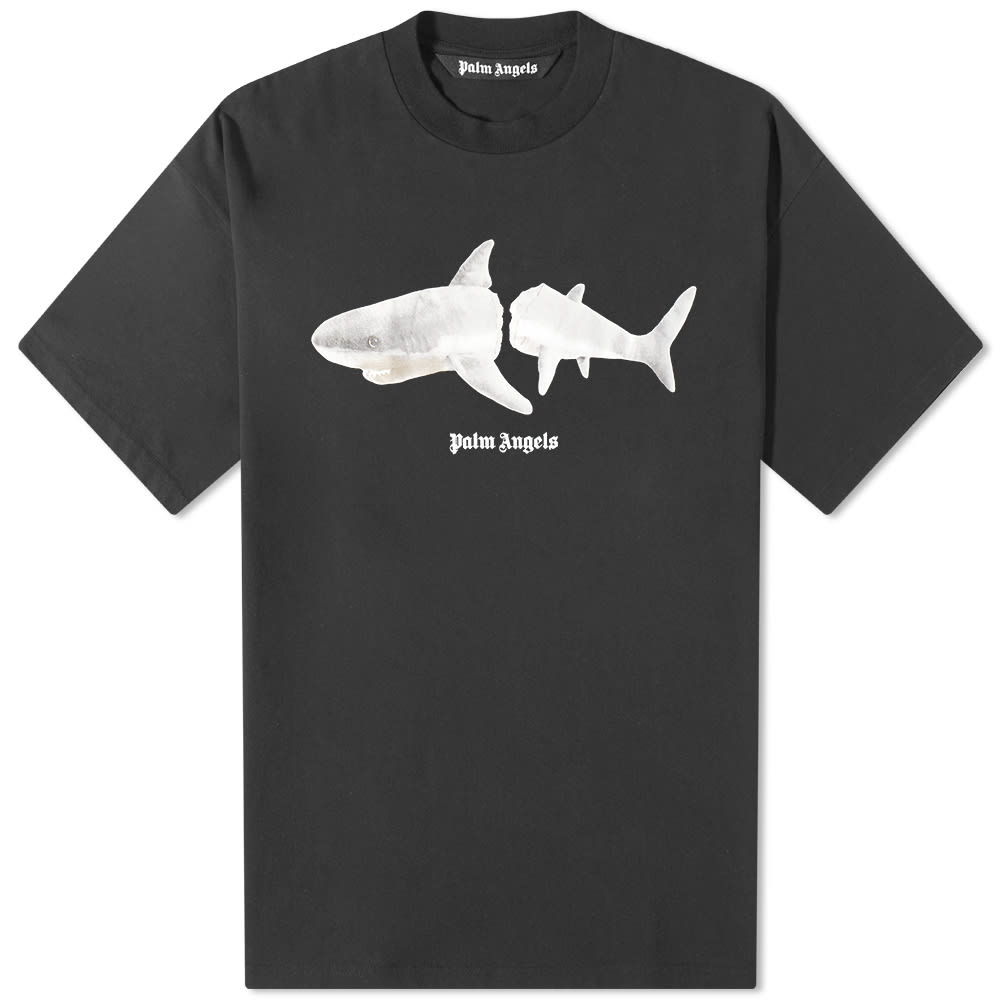 Tričko Palm Angels Shark Tee Čierna | PMAA001S23JER0051001, 0
